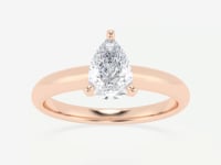 Isabella-Solitaire Engagement Ring - Lab Grown Diamonds