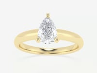 Isabella-Lab Grown Diamond Engagement Ring for Women