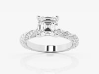 Lila-Lab Grown Diamond Engagement Ring