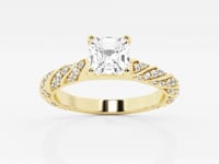 Lila-Lab Grown Diamond Engagement Ring for Women