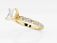Lila-Lab Grown Diamond Engagement Ring for Women