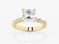 Lila-Lab Grown Diamond Engagement Ring for Women