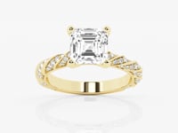 Lila-Lab Grown Diamond Engagement Ring for Women