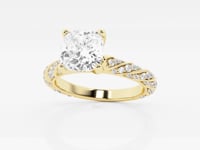Lila-Lab Grown Diamond Engagement Ring for Women
