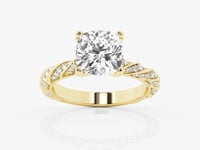 Lila-Lab Grown Diamond Engagement Ring for Women