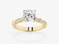 Lila-Lab Grown Diamond Engagement Ring for Women