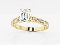 Lila-Lab Grown Diamond Engagement Ring for Women
