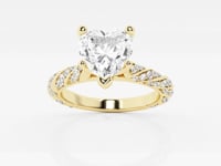 Lila-Lab Grown Diamond Engagement Ring for Women