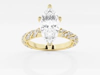 Lila-Lab Grown Diamond Engagement Ring for Women