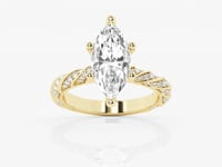 Lila-Lab Grown Diamond Engagement Ring for Women