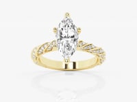 Lila-Lab Grown Diamond Engagement Ring for Women