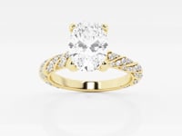 Lila-Lab Grown Diamond Engagement Ring for Women