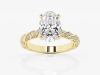 Lila-Lab Grown Diamond Engagement Ring for Women