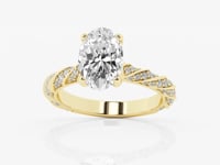 Lila-Lab Grown Diamond Engagement Ring for Women