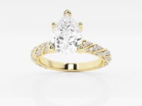Lila-Lab Grown Diamond Engagement Ring for Women