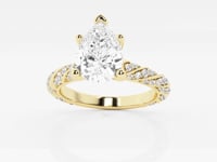 Lila-Lab Grown Diamond Engagement Ring for Women