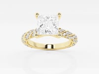 Lila-Lab Grown Diamond Engagement Ring for Women