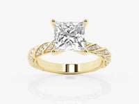 Lila-Lab Grown Diamond Engagement Ring for Women