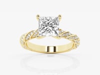 Lila-Lab Grown Diamond Engagement Ring for Women