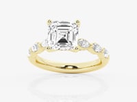 Mila-Lab Grown Diamond Engagement Ring for Women