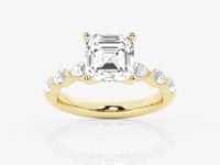 Mila-Lab Grown Diamond Engagement Ring for Women