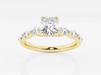 Mila-Lab Grown Diamond Engagement Ring for Women