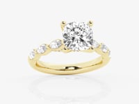 Mila-Lab Grown Diamond Engagement Ring for Women