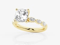 Mila-Lab Grown Diamond Engagement Ring for Women