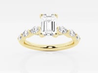 Mila-Lab Grown Diamond Engagement Ring for Women