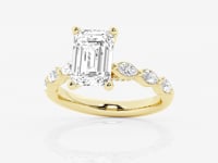 Mila-Lab Grown Diamond Engagement Ring for Women