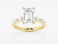 Mila-Lab Grown Diamond Engagement Ring for Women