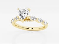 Mila-Lab Grown Diamond Engagement Ring for Women