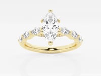 Mila-Lab Grown Diamond Engagement Ring for Women