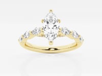 Mila-Lab Grown Diamond Engagement Ring for Women