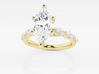 Mila-Lab Grown Diamond Engagement Ring for Women