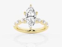 Mila-Lab Grown Diamond Engagement Ring for Women