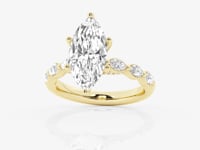 Mila-Lab Grown Diamond Engagement Ring for Women