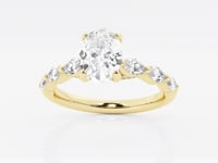 Mila-Lab Grown Diamond Engagement Ring for Women