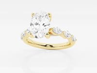 Mila-Lab Grown Diamond Engagement Ring for Women