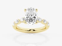 Mila-Lab Grown Diamond Engagement Ring for Women