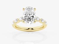 Mila-Lab Grown Diamond Engagement Ring for Women