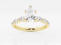 Mila-Lab Grown Diamond Engagement Ring for Women