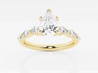 Mila-Lab Grown Diamond Engagement Ring for Women