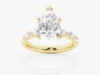 Mila-Lab Grown Diamond Engagement Ring for Women