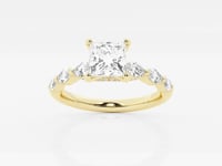 Mila-Lab Grown Diamond Engagement Ring for Women