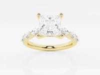 Mila-Lab Grown Diamond Engagement Ring for Women