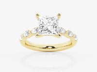 Mila-Lab Grown Diamond Engagement Ring for Women