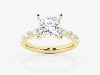 Mila-Lab Grown Diamond Engagement Ring for Women