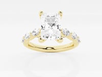 Mila-Lab Grown Diamond Engagement Ring for Women