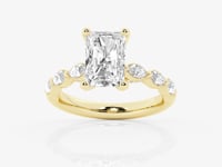 Mila-Lab Grown Diamond Engagement Ring for Women